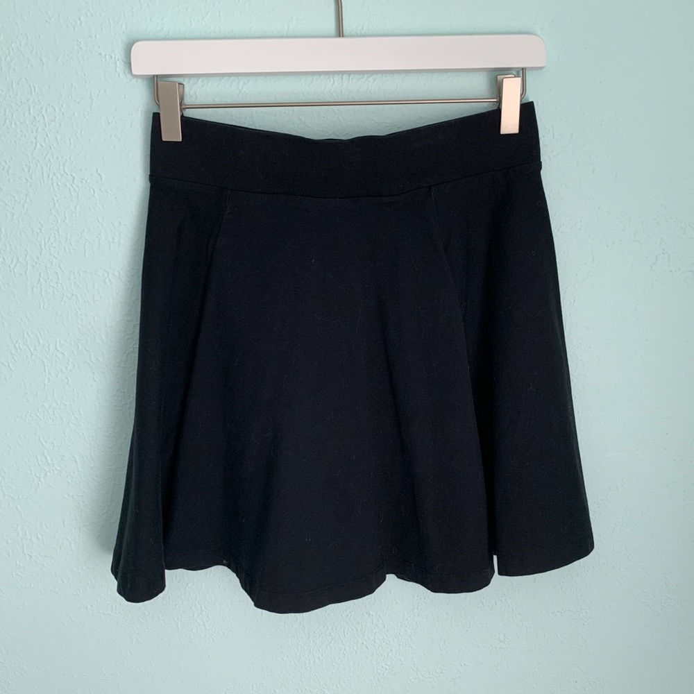 Black Skater Skirt